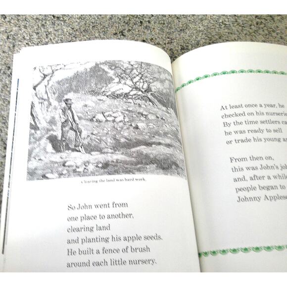 John Chapman's book-Story of Johnny Appleseed - Picture 4 of 8